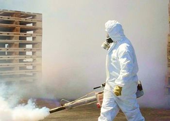 Фумигация поддонов и стеллажей